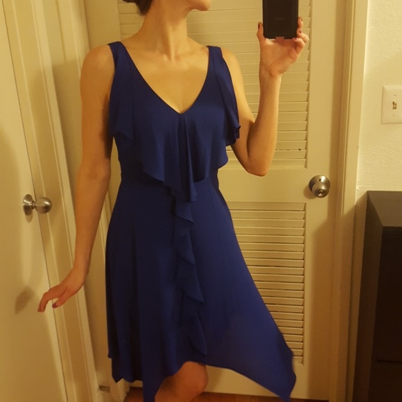 BCBG "Jessica" Royal Blue Dress - Picture 1 of 7